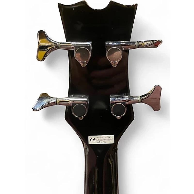 Used Dean EAB Black Acoustic Bass Guitar