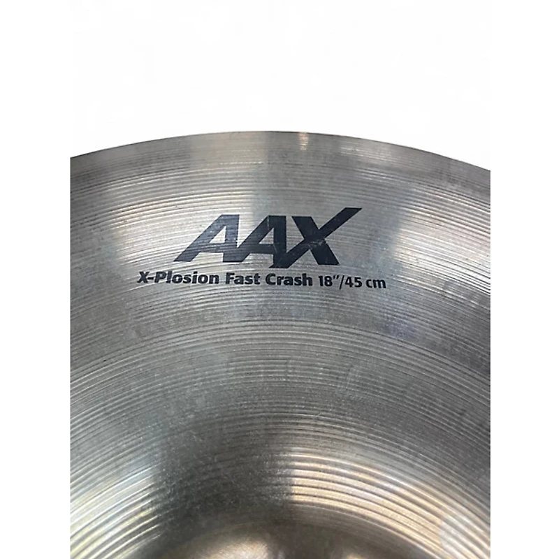 Used SABIAN 18in AAX Xplosion Fast Crash Cymbal