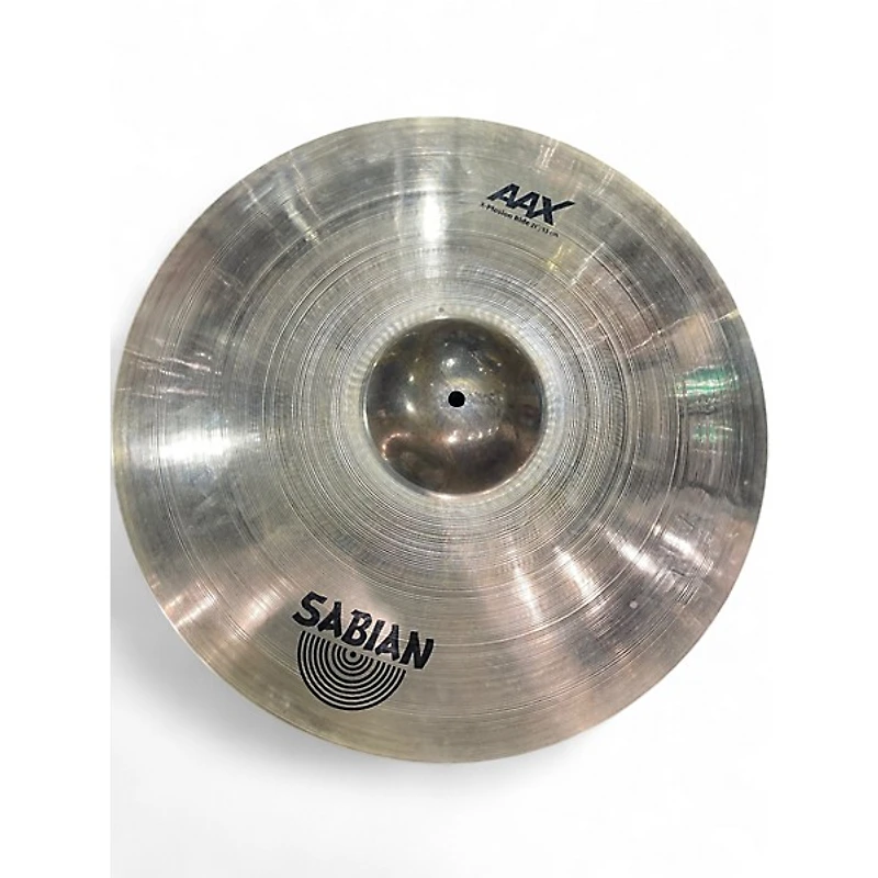 Used SABIAN 21in AAX XPLOSION RIDE Cymbal