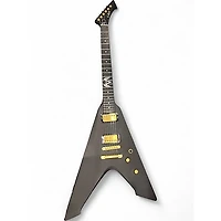 Used ESP LTD JAMES HETFIELD VULTURE SATIN BLACK Solid Body Electric Guitar