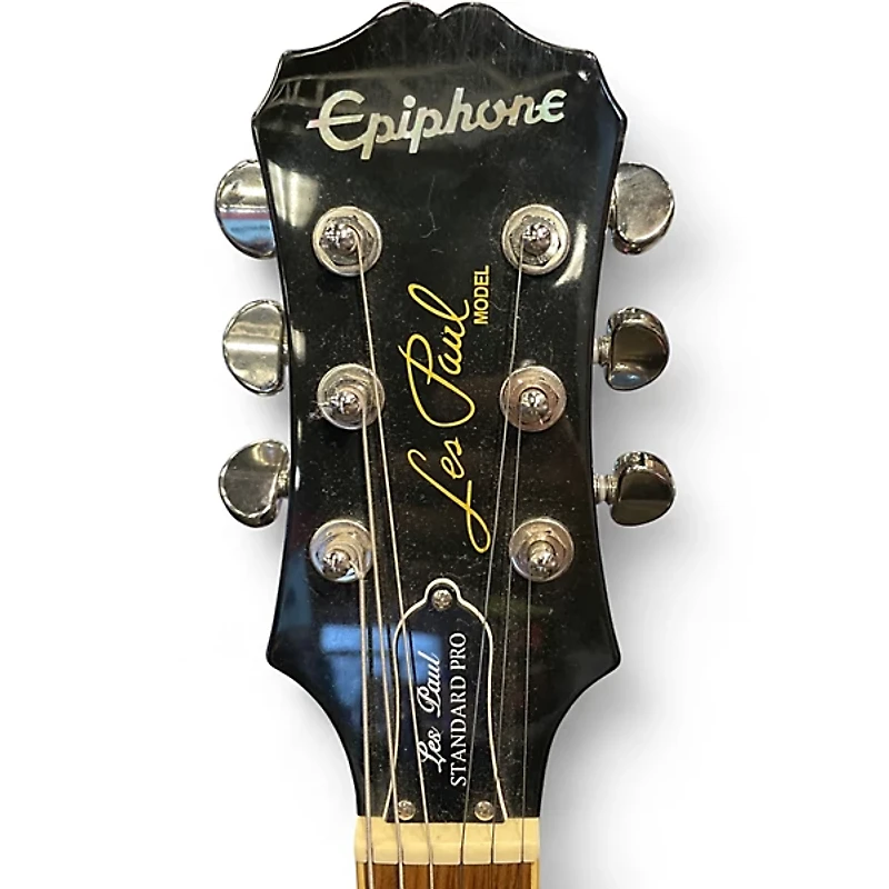 Used Epiphone Les Paul Standard Pro Blue Solid Body Electric Guitar