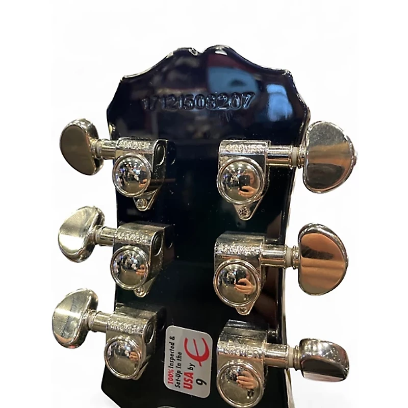 Used Epiphone Les Paul Standard Pro Blue Solid Body Electric Guitar