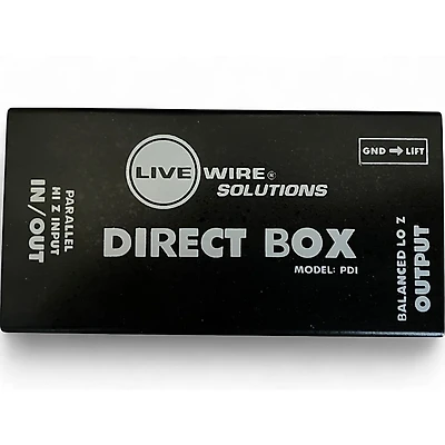 Used Live Wire Solutions Direct Box Direct Box
