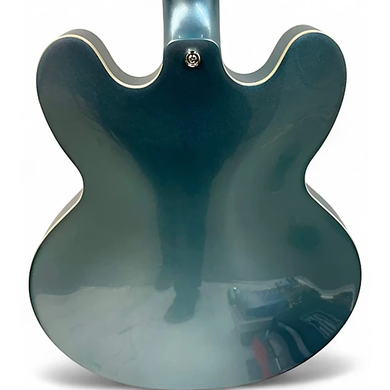 Used Epiphone DAVE GROHL DG-335 Pelham Blue Hollow Body Electric Guitar
