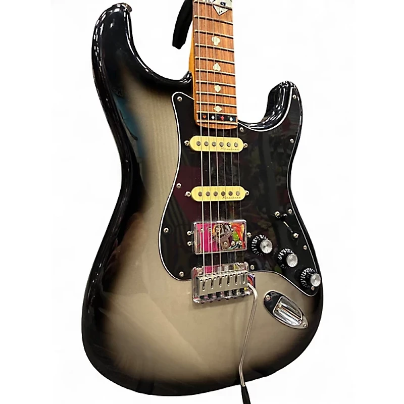 Used Fender Player Plus Stratocaster HSS Silverburst Solid Body Electric Guitar