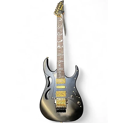 Used Ibanez PIA3761 Steve Vai Signature Black Onyx Solid Body Electric Guitar