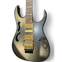 Used Ibanez PIA3761 Steve Vai Signature Black Onyx Solid Body Electric Guitar