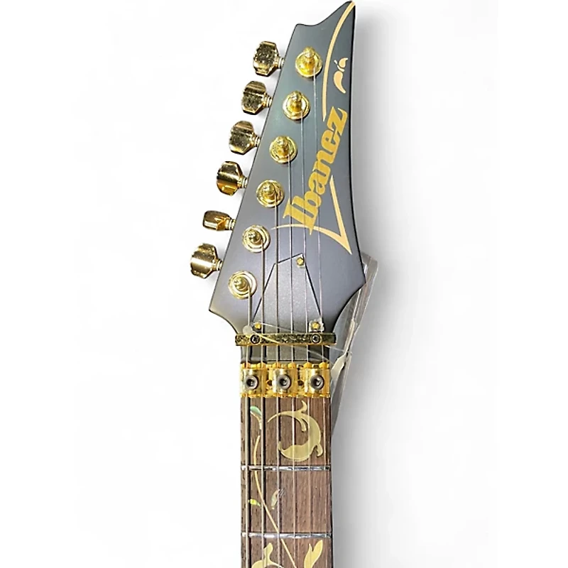 Used Ibanez PIA3761 Steve Vai Signature Black Onyx Solid Body Electric Guitar