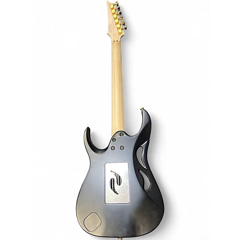 Used Ibanez PIA3761 Steve Vai Signature Black Onyx Solid Body Electric Guitar