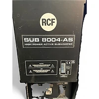 Used RCF 8004 Powered Subwoofer