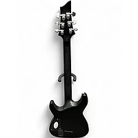 Used Schecter Guitar Research C1 Platinum Trans Black Solid Body Electric Guitar