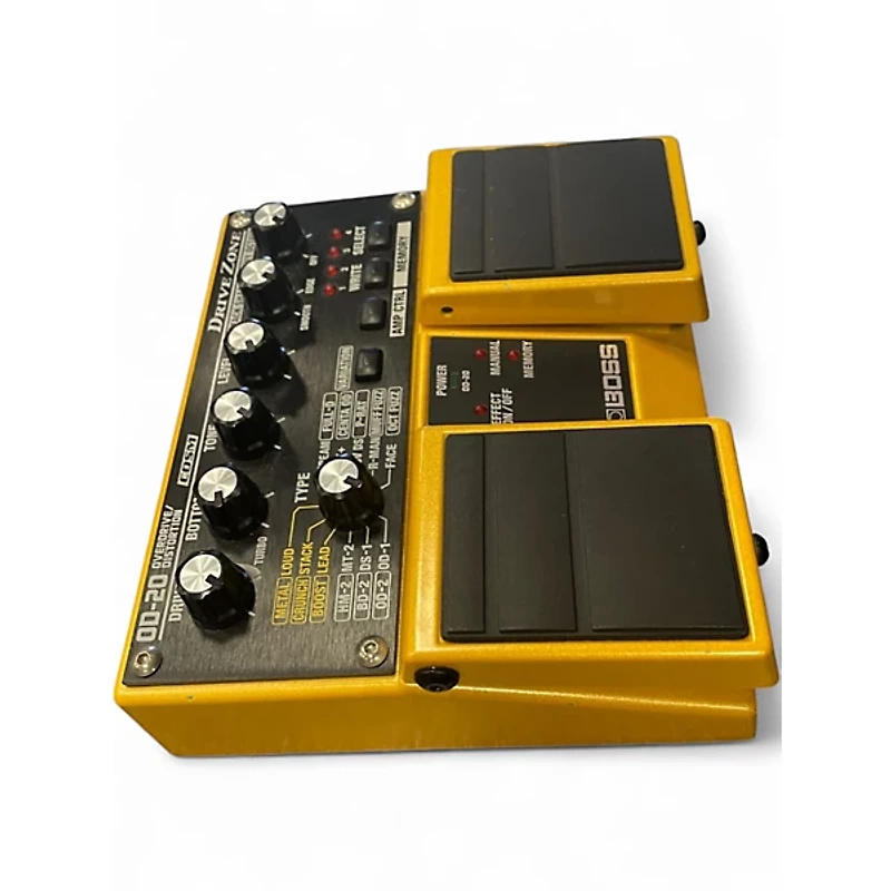 Used BOSS OD20 Overdrive Distortion Effect Pedal