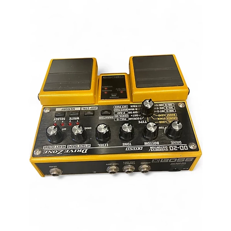 Used BOSS OD20 Overdrive Distortion Effect Pedal