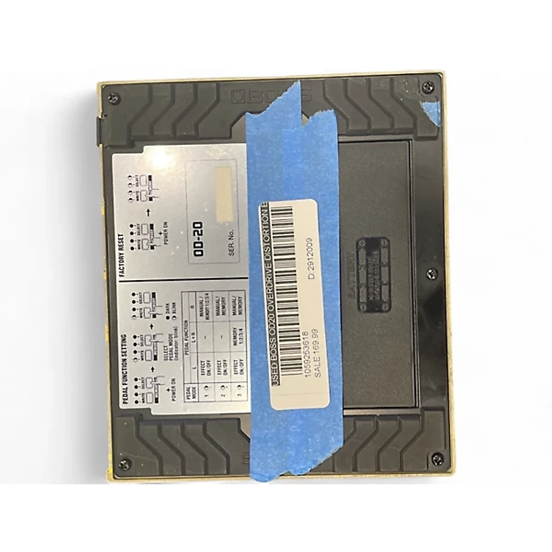 Used BOSS OD20 Overdrive Distortion Effect Pedal