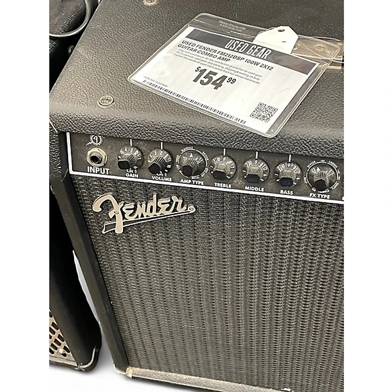 Used Fender FM212DSP 100W 2x12 Guitar Combo Amp