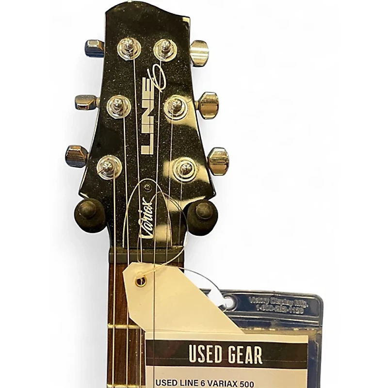 Used Line 6 Variax 500 Candy Apple Red Solid Body Electric Guitar