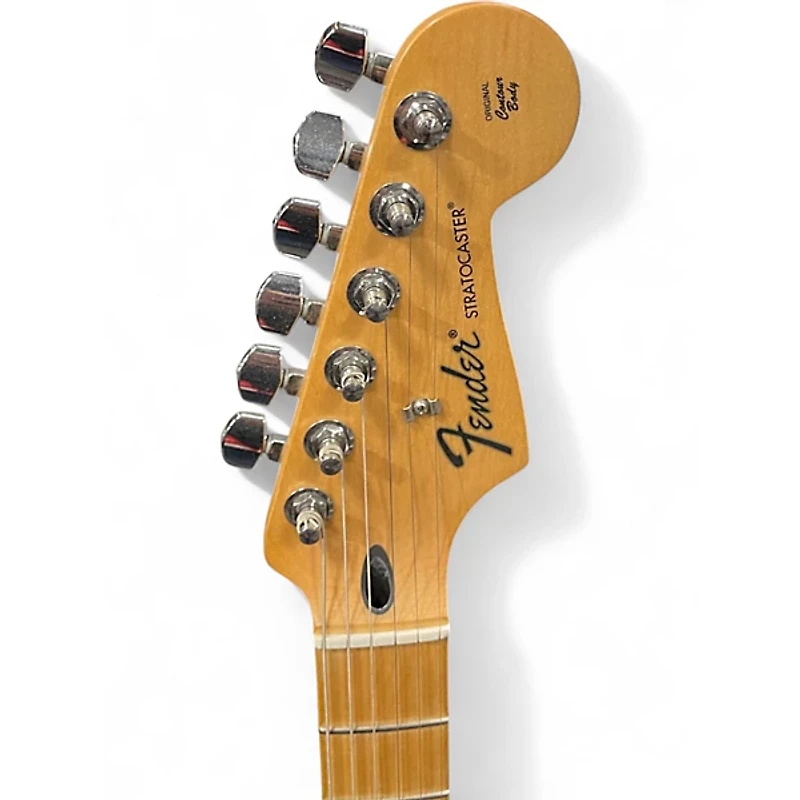 Used Fender Standard Stratocaster HSS Olympic White Solid Body Electric Guitar