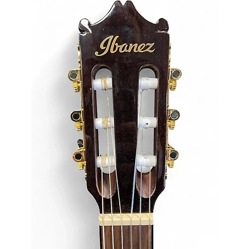 Used Ibanez GA35 Thinline Dark Violin Burst Classical Acoustic Electric Guitar