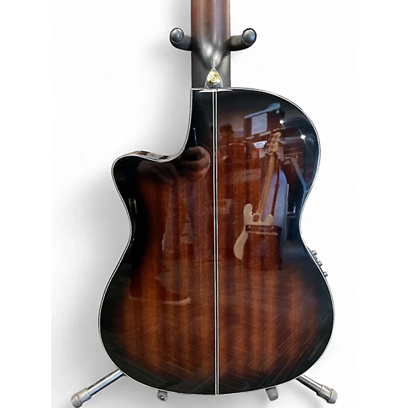 Used Ibanez GA35 Thinline Dark Violin Burst Classical Acoustic Electric Guitar