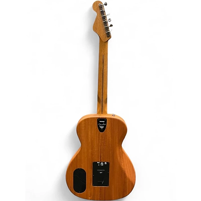 Used Fender HIGHWAY DREADNOUGHT Natural Acoustic Electric Guitar