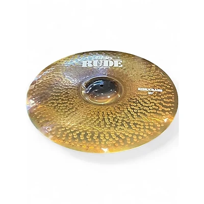 Used Paiste 20in Rude Classic Crash Ride Cymbal