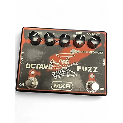 Used MXR SLASH OCTAVE FUZZ Effect Pedal