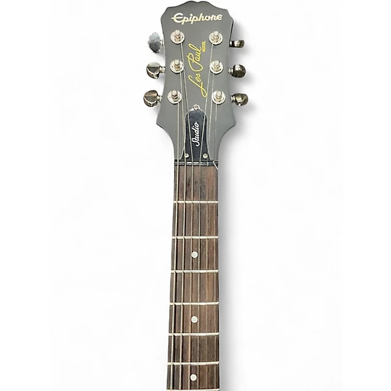 Used Epiphone Les Paul Studio Cherry Solid Body Electric Guitar