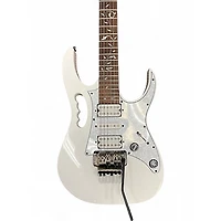 Used Ibanez JEM JR Alpine White Solid Body Electric Guitar