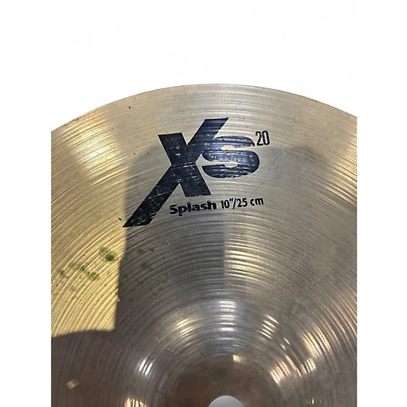 Used SABIAN 10in XS20 Splash Cymbal