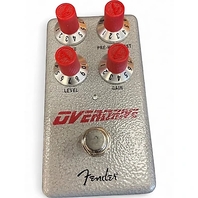 Used Fender HAMMERTONE OVERDRIVE Effect Pedal