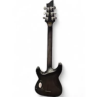 Used Schecter Guitar Research C-1 PLATINUM Trans Black Solid Body Electric Guitar