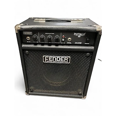 Used Fender Rumble 15 V2 15W 1X8 Bass Combo Amp