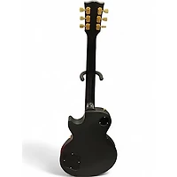 Used Gibson Les Paul Studio Black and Gold Solid Body Electric Guitar