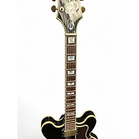 Used Epiphone Sheraton II PRO BLACK Hollow Body Electric Guitar