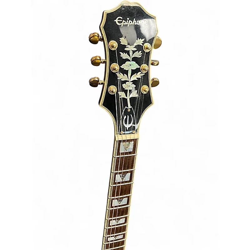 Used Epiphone Sheraton II PRO BLACK Hollow Body Electric Guitar