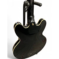 Used Epiphone Sheraton II PRO BLACK Hollow Body Electric Guitar