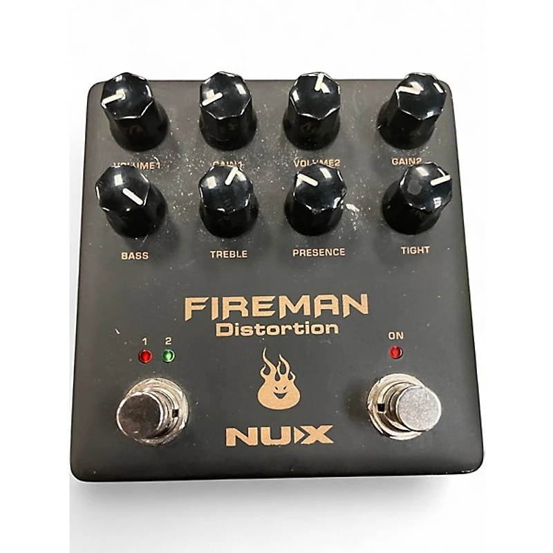 Used NUX Fireman Distortion Effect Pedal