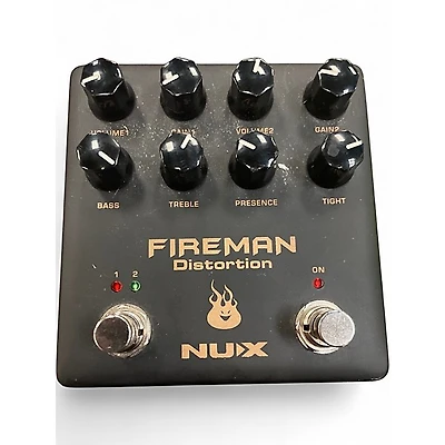 Used NUX Fireman Distortion Effect Pedal