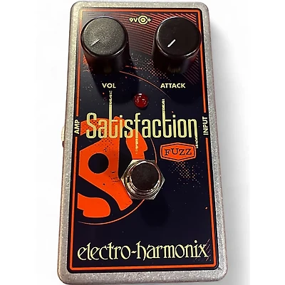 Used Electro-Harmonix Satisfaction Fuzz Effect Pedal