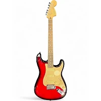 Used Squier Contemporary Stratocaster HSS 2 tone burst Solid Body Electric Guitar