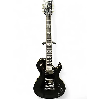 Used Schecter Guitar Research SOLO 6 LIMITED Black Solid Body Electric Guitar