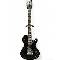Used Schecter Guitar Research SOLO 6 LIMITED Black Solid Body Electric Guitar