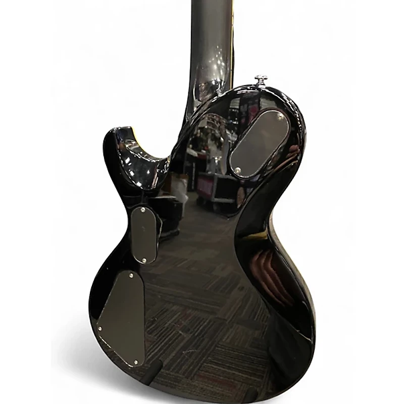 Used Schecter Guitar Research SOLO 6 LIMITED Black Solid Body Electric Guitar