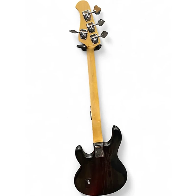 Used Sterling by Music Man Sub 4 Trans Black Electric Bass Guitar