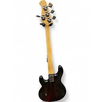 Used Sterling by Music Man Sub 4 Trans Black Electric Bass Guitar