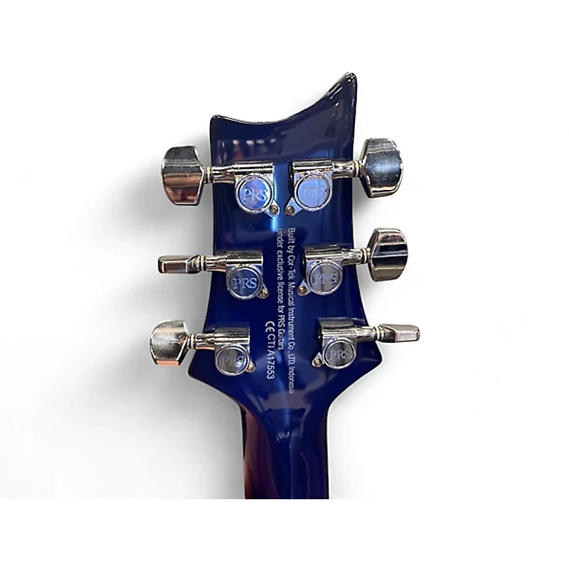 Used PRS SE Standard 24 Blue Solid Body Electric Guitar