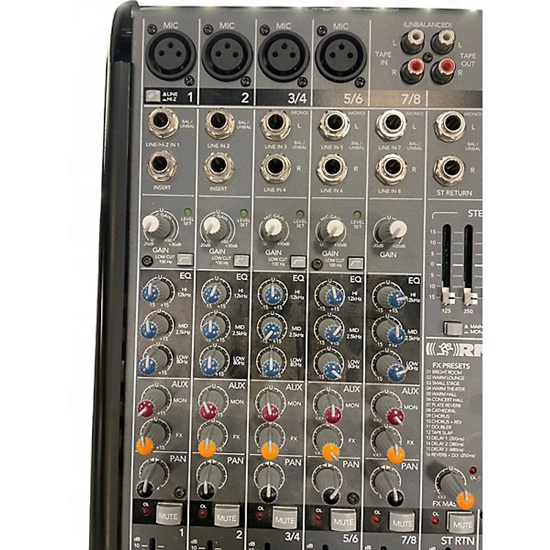 Used Mackie PROFX8 Unpowered Mixer