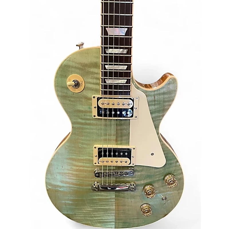 Used Gibson Les Paul Classic Seafoam Green Solid Body Electric Guitar