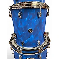 Used Gretsch Drums 3 Piece Catalina Blue Acid Swirl Drum Kit