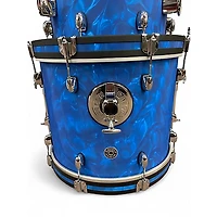 Used Gretsch Drums 3 Piece Catalina Blue Acid Swirl Drum Kit